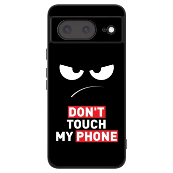 Obal pro Google Pixel 8a - Angry Eyes - Transparent