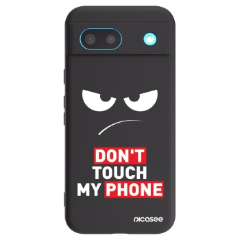 Picasee silikonový černý obal pro Google Pixel 8 - Angry Eyes - Transparent