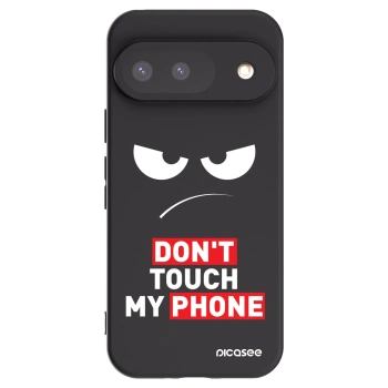 Picasee silikonový černý obal pro Google Pixel 9 - Angry Eyes - Transparent