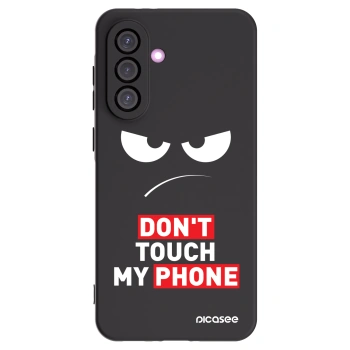 Picasee silikonový černý obal pro Samsung Galaxy A36 5G - Angry Eyes - Transparent