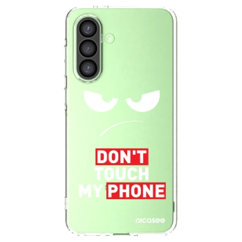 Picasee silikonový průhledný obal pro Samsung Galaxy A26 5G A266B - Angry Eyes - Transparent