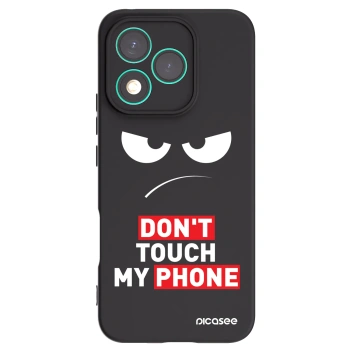 Picasee silikonový černý obal pro Honor 400 Lite 5G - Angry Eyes - Transparent