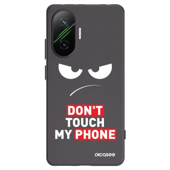 Picasee silikonový černý obal pro Xiaomi Poco F7 5G - Angry Eyes - Transparent