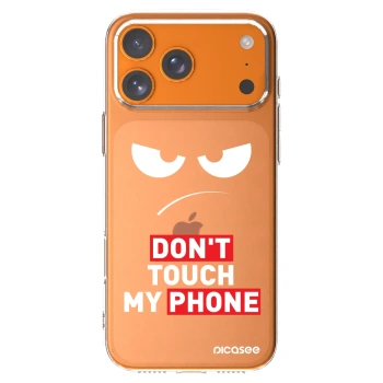 Picasee silikonový průhledný obal pro Apple iPhone 17 Pro Max - Angry Eyes - Transparent