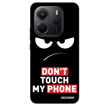 Obal pro Xiaomi Redmi Note 14 5G - Angry Eyes - Transparent