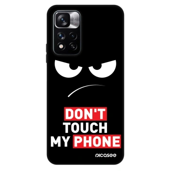 Obal pro Xiaomi Redmi Note 11 Pro - Angry Eyes - Transparent