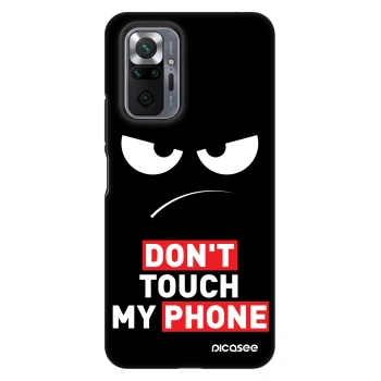 Obal pro Xiaomi Redmi Note 10 Pro - Angry Eyes - Transparent