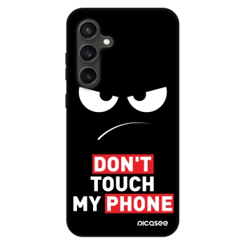 Obal pro Samsung Galaxy S24 FE S721B - Angry Eyes - Transparent