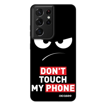 Obal pro Samsung Galaxy S21 Ultra 5G G998B - Angry Eyes - Transparent