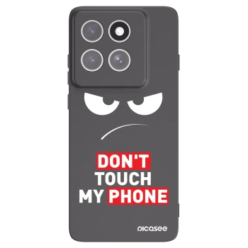 Picasee silikonový černý obal pro Motorola Edge 60 Pro - Angry Eyes - Transparent