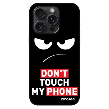 Obal pro Apple iPhone 15 Pro - Angry Eyes - Transparent