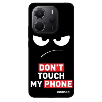 Obal pro Xiaomi Redmi Note 14 4G - Angry Eyes - Transparent