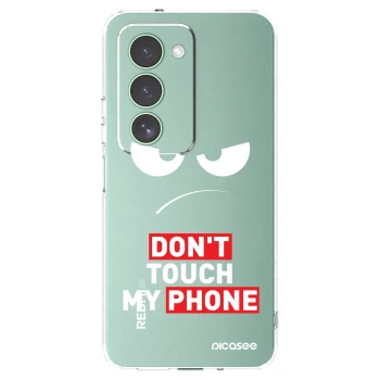Picasee silikonový průhledný obal pro Xiaomi Redmi 15 5G - Angry Eyes - Transparent