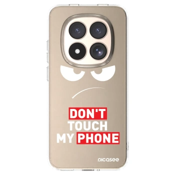 Picasee silikonový průhledný obal pro Xiaomi Redmi Note 15 Pro 4G - Angry Eyes - Transparent