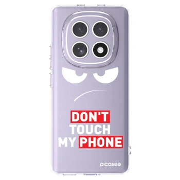 Picasee silikonový průhledný obal pro Xiaomi Redmi Note 15 - Angry Eyes - Transparent