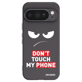 Picasee silikonový černý obal pro Google Pixel 10 Pro - Angry Eyes - Transparent