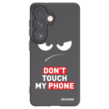 Picasee silikonový černý obal pro Samsung Galaxy S26 - Angry Eyes - Transparent