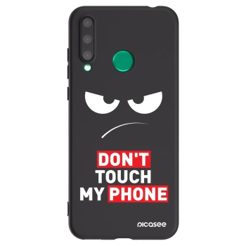 Picasee silikonový černý obal pro Honor 20 Lite - Angry Eyes - Transparent