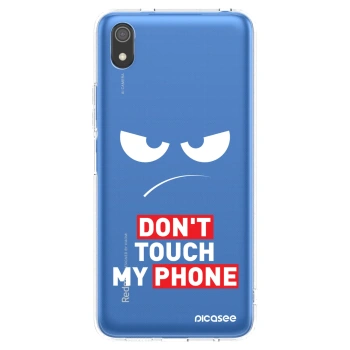 Picasee silikonový průhledný obal pro Xiaomi Redmi 7A - Angry Eyes - Transparent
