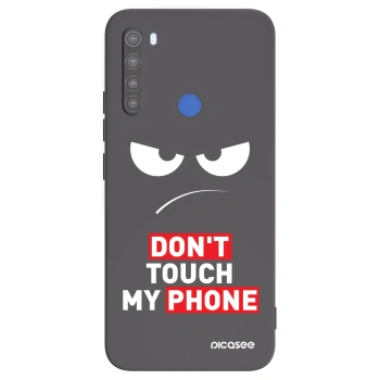 Obal pro Xiaomi Redmi Note 8T - Angry Eyes - Transparent
