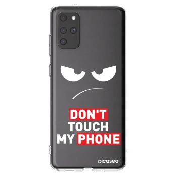 Picasee silikonový průhledný obal pro Samsung Galaxy S20+ G985F - Angry Eyes - Transparent
