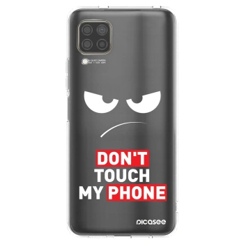 Picasee silikonový průhledný obal pro Huawei P40 Lite - Angry Eyes - Transparent