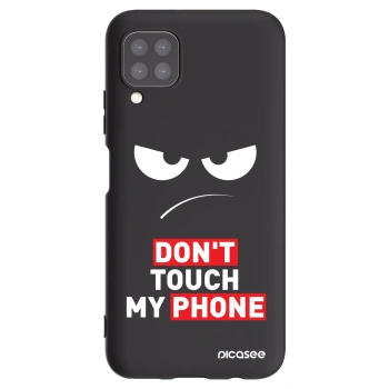 Picasee silikonový černý obal pro Huawei P40 Lite - Angry Eyes - Transparent
