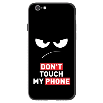 Obal pro Apple iPhone 6/6S - Angry Eyes - Transparent
