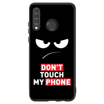 Picasee ULTIMATE CASE pro Huawei P30 Lite - Angry Eyes - Transparent