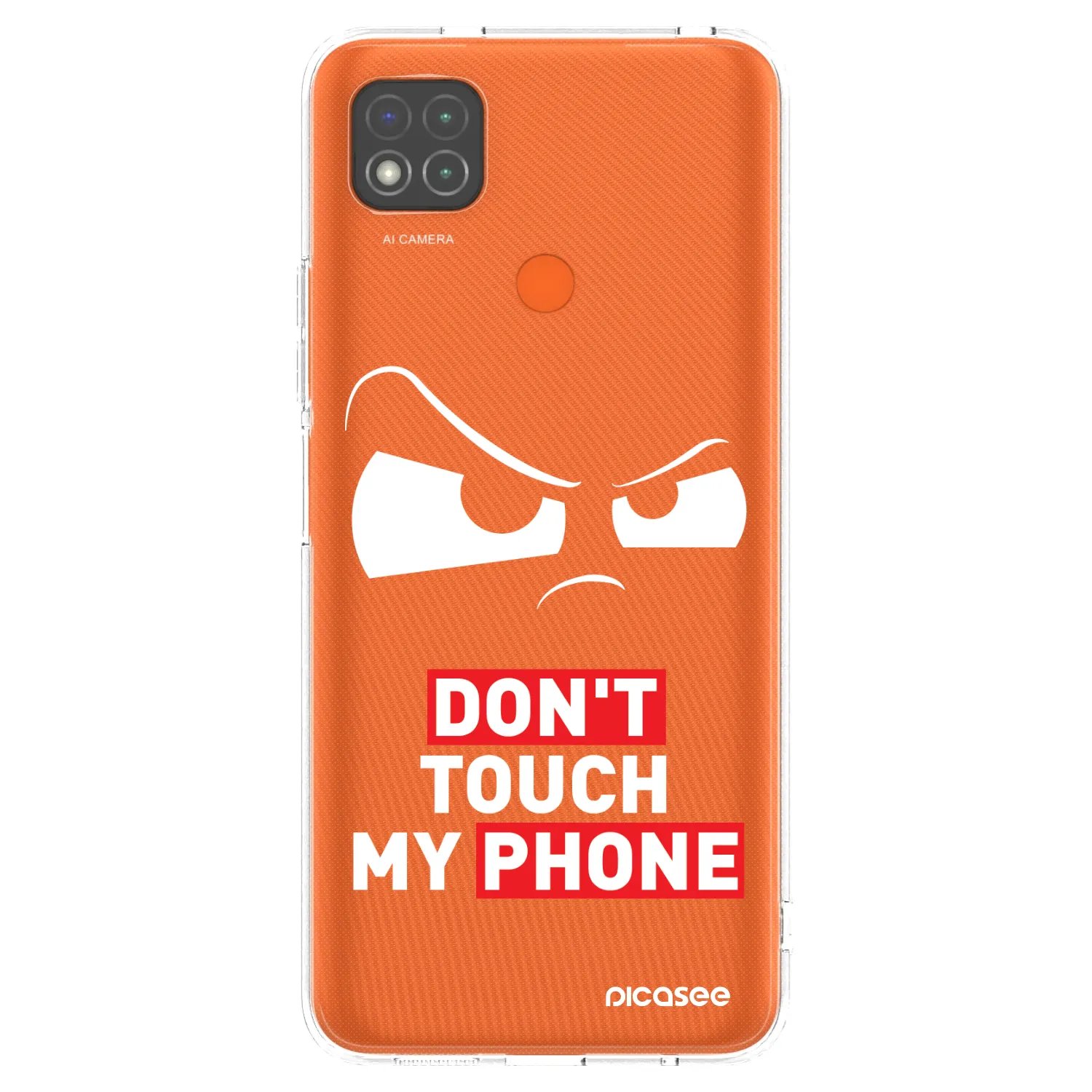 Picasee silikonový průhledný obal pro Xiaomi Redmi 9C - Cloudy Eye - Transparent