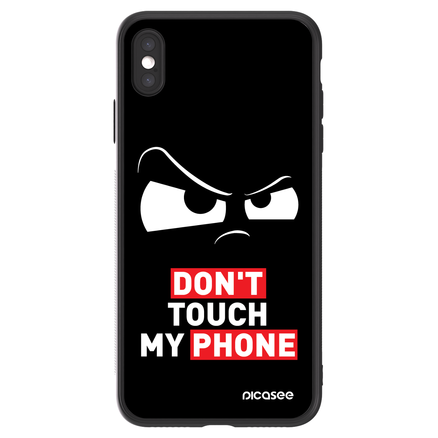 Picasee ULTIMATE CASE pro Apple iPhone XS Max - Cloudy Eye - Transparent
