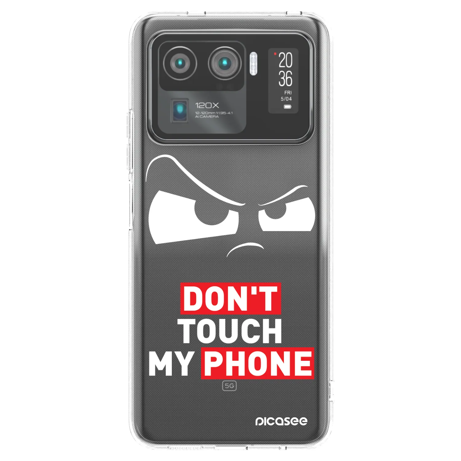 Picasee silikonový průhledný obal pro Xiaomi Mi 11 Ultra - Cloudy Eye - Transparent