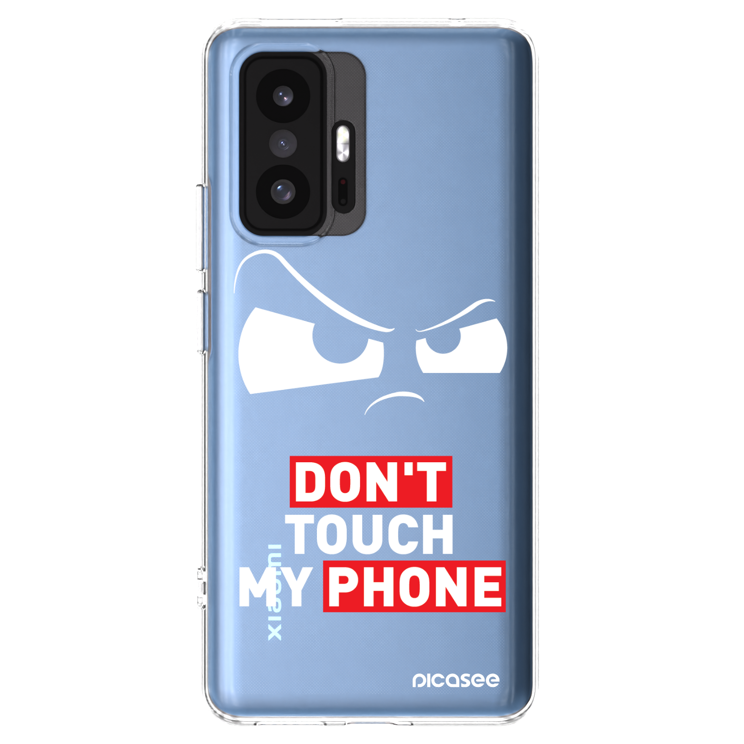 Picasee silikonový průhledný obal pro Xiaomi 11T Pro - Cloudy Eye - Transparent