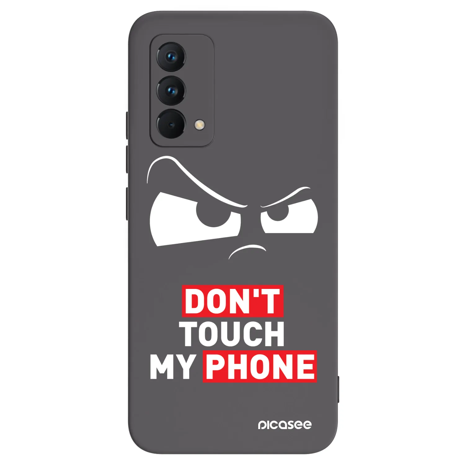 Picasee silikonový černý obal pro Realme GT Master Edition 5G - Cloudy Eye - Transparent