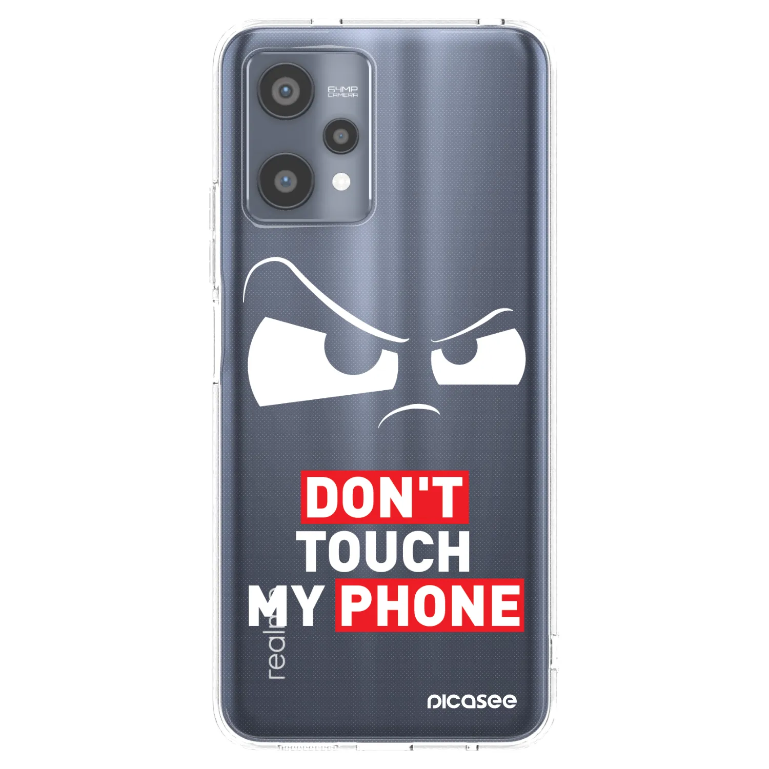 Picasee silikonový průhledný obal pro Realme 9 Pro 5G - Cloudy Eye - Transparent