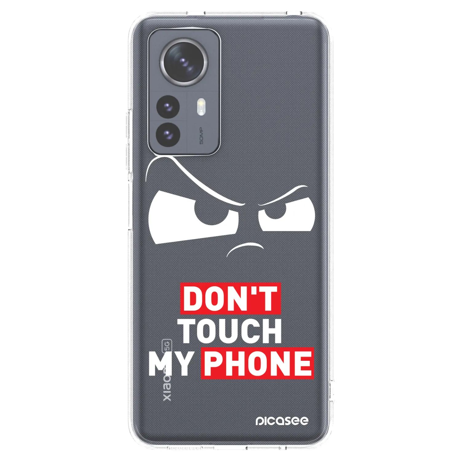 Picasee silikonový průhledný obal pro Xiaomi 12 Pro - Cloudy Eye - Transparent
