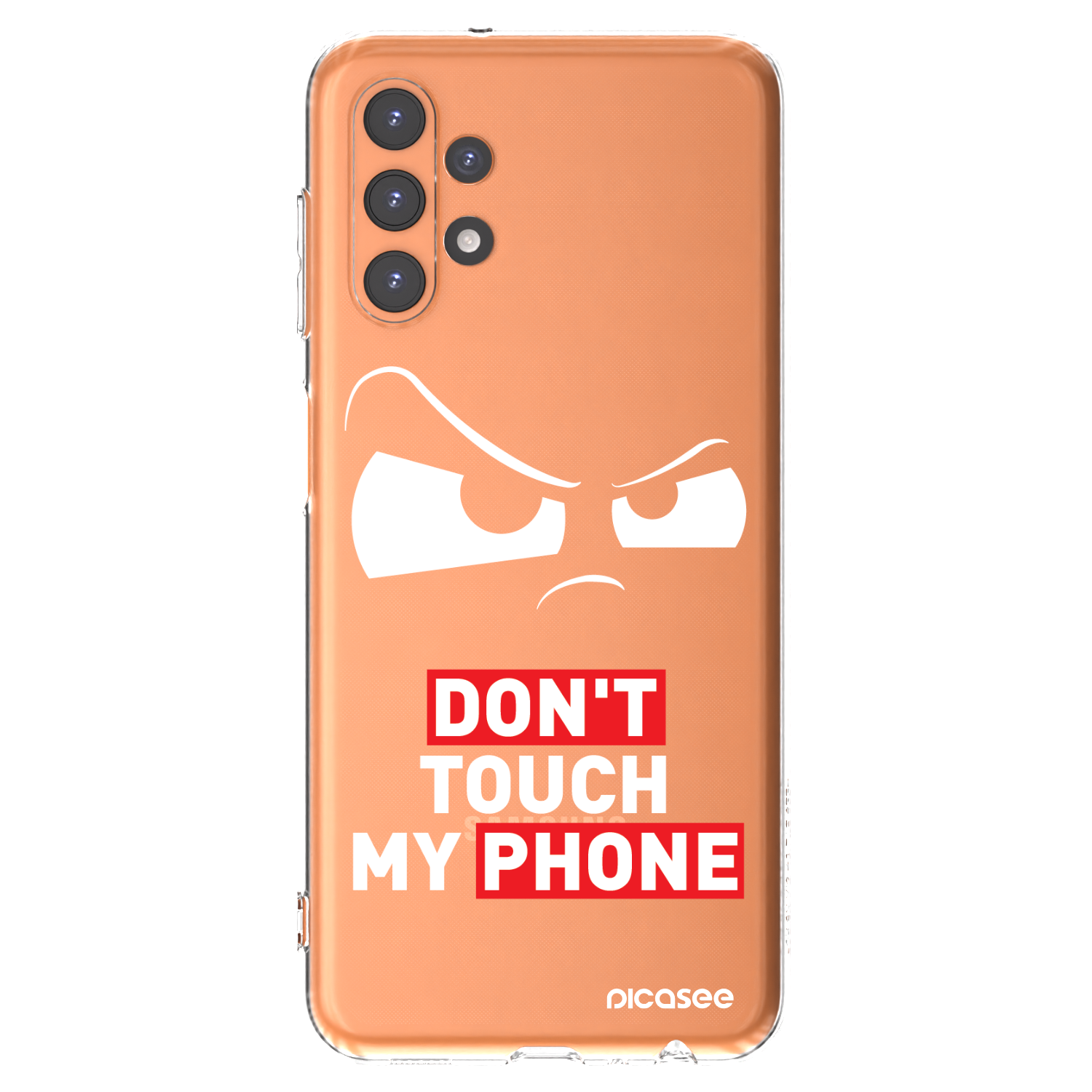 Picasee silikonový průhledný obal pro Samsung Galaxy A13 4G A135 - Cloudy Eye - Transparent