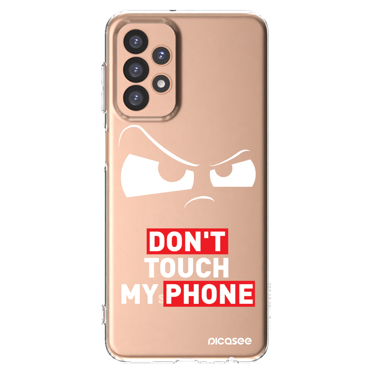 Picasee silikonový průhledný obal pro Samsung Galaxy A23 A236B 5G - Cloudy Eye - Transparent