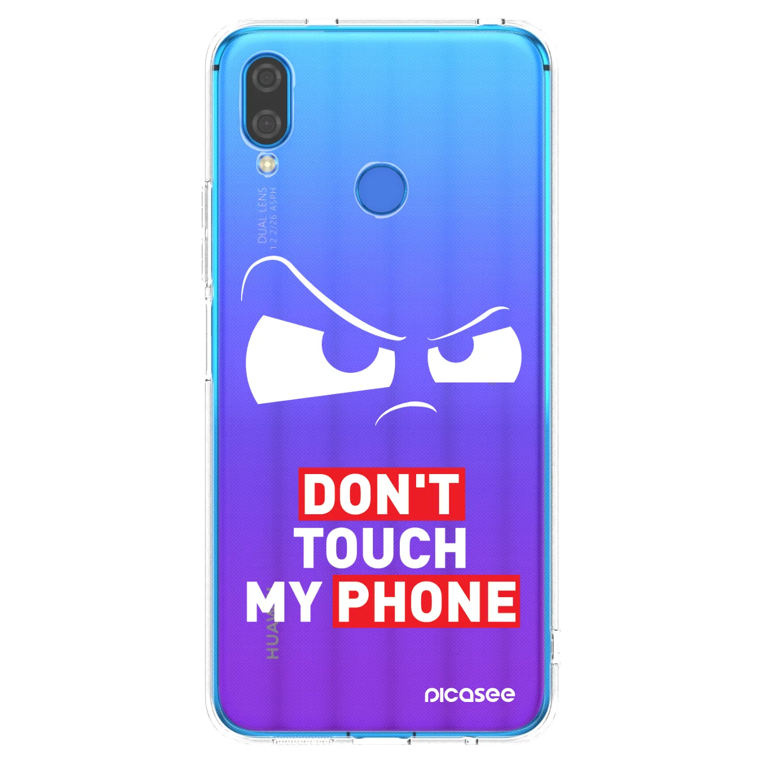 Picasee silikonový průhledný obal pro Huawei Nova 3i - Cloudy Eye - Transparent