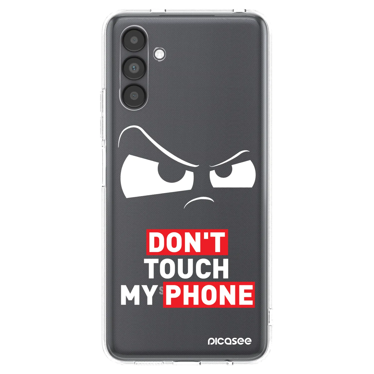 Picasee silikonový průhledný obal pro Samsung Galaxy A04s A047F - Cloudy Eye - Transparent