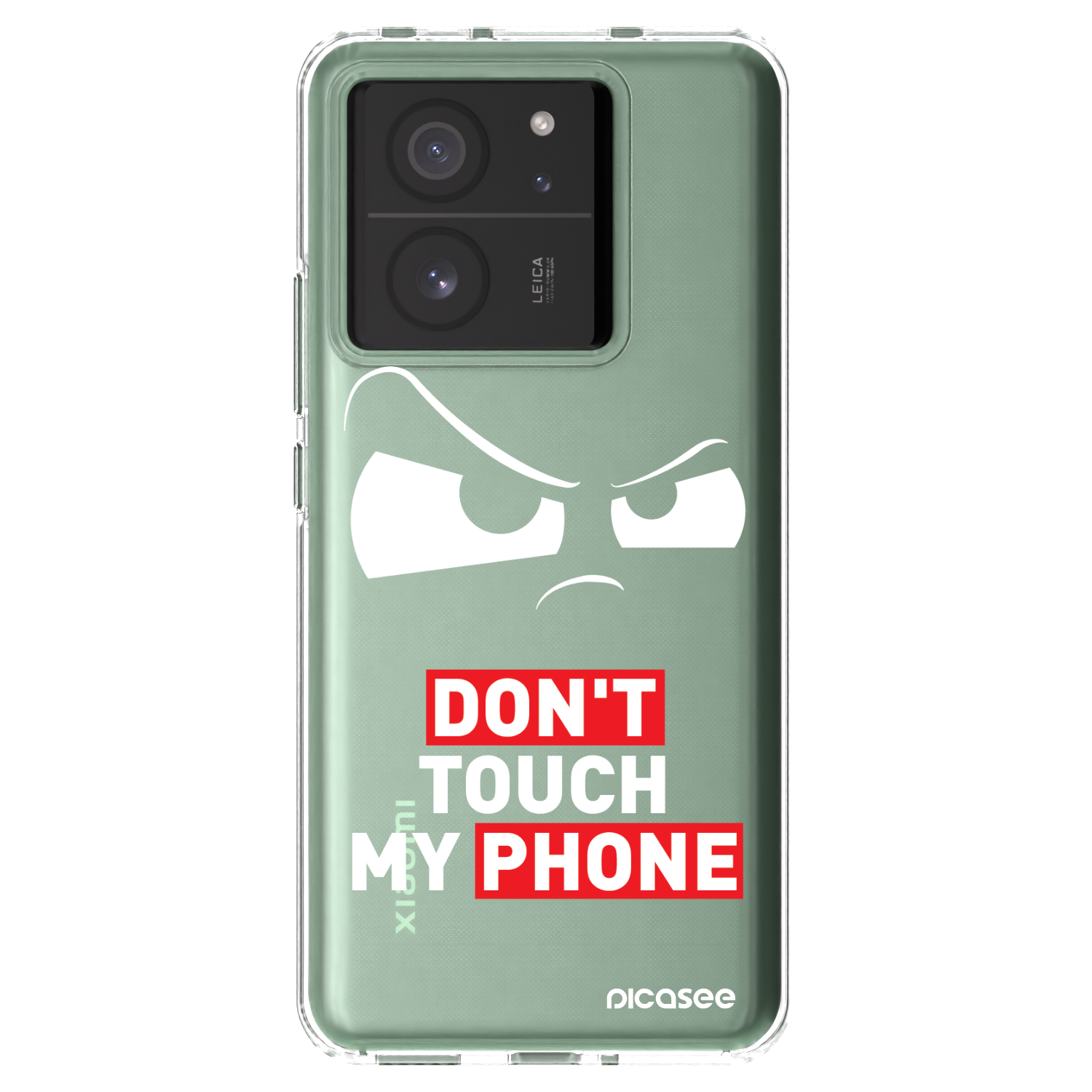 Picasee silikonový průhledný obal pro Xiaomi 13T - Cloudy Eye - Transparent