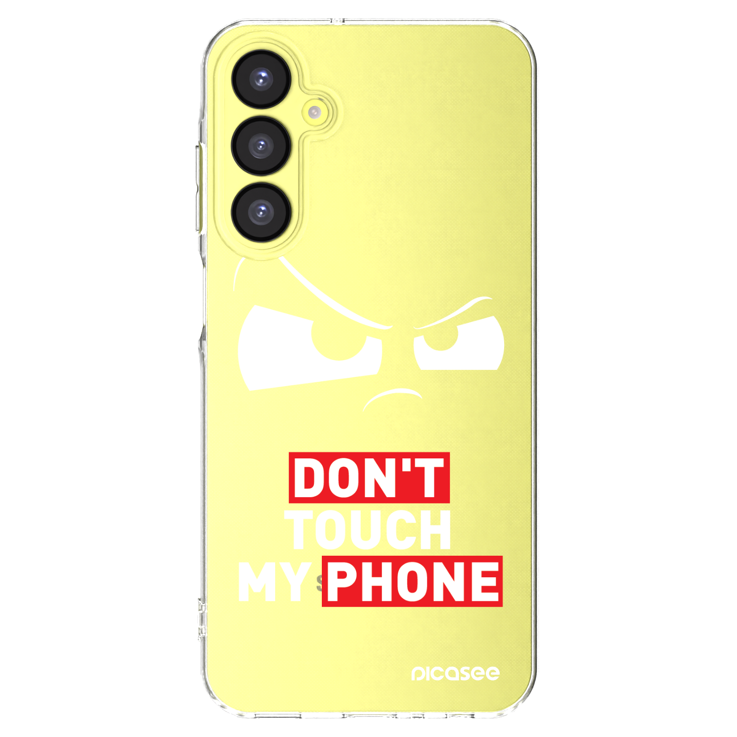 Picasee silikonový průhledný obal pro Samsung Galaxy A25 A256B 5G - Cloudy Eye - Transparent