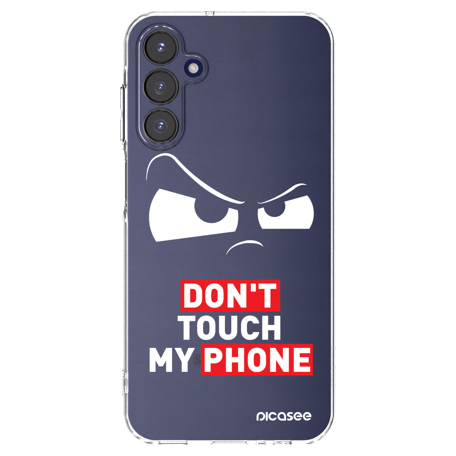 Picasee silikonový průhledný obal pro Samsung Galaxy A15 A155F 4G - Cloudy Eye - Transparent
