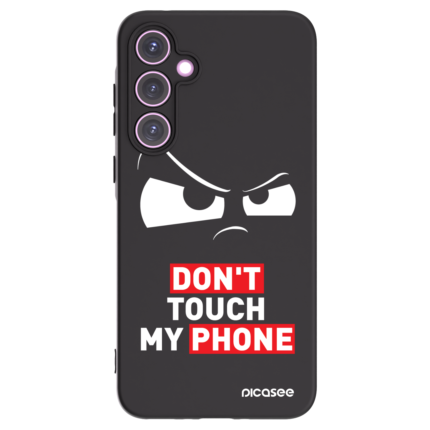 Picasee silikonový černý obal pro Samsung Galaxy A35 5G A356B - Cloudy Eye - Transparent