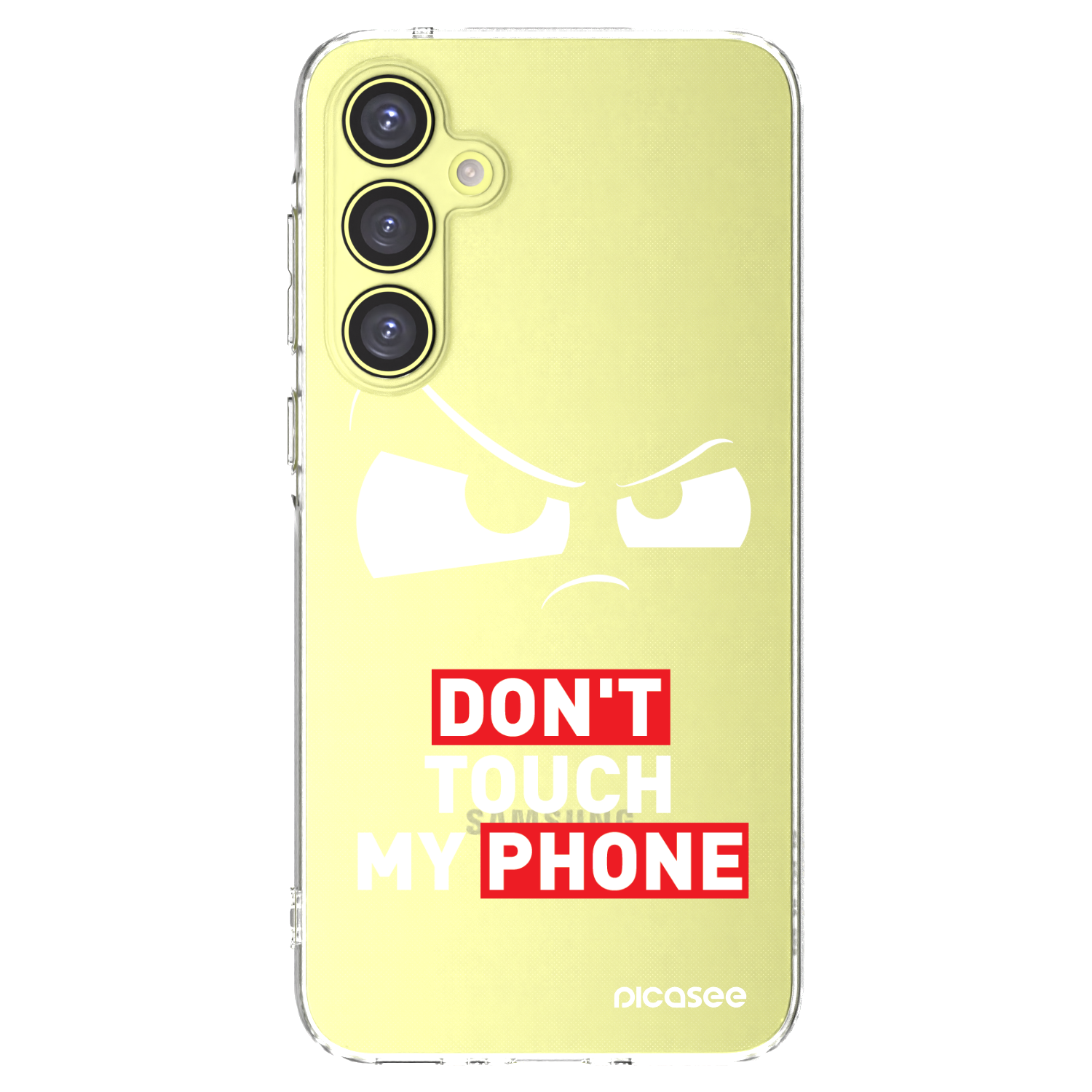 Picasee silikonový průhledný obal pro Samsung Galaxy A35 5G A356B - Cloudy Eye - Transparent