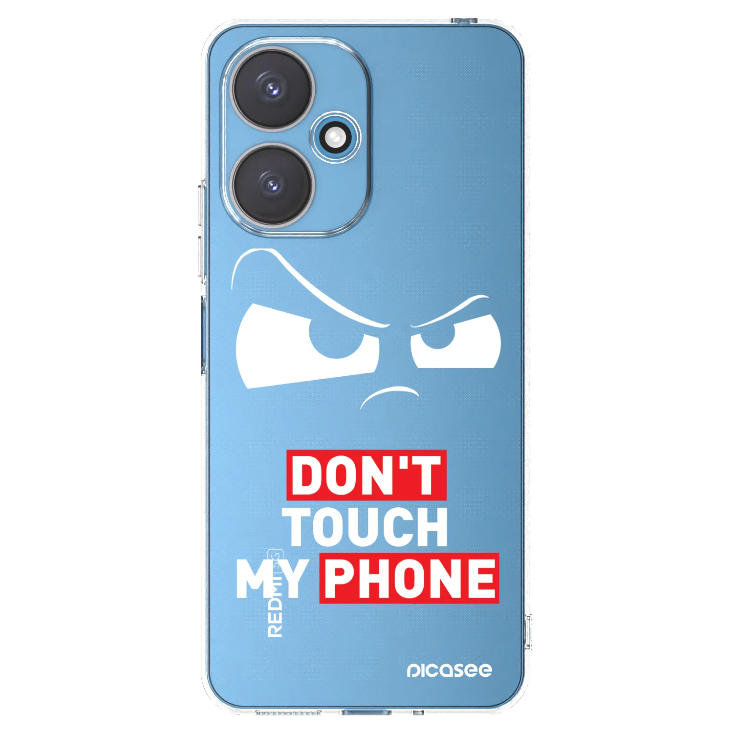 Picasee silikonový průhledný obal pro Xiaomi Redmi 13C 5G - Cloudy Eye - Transparent