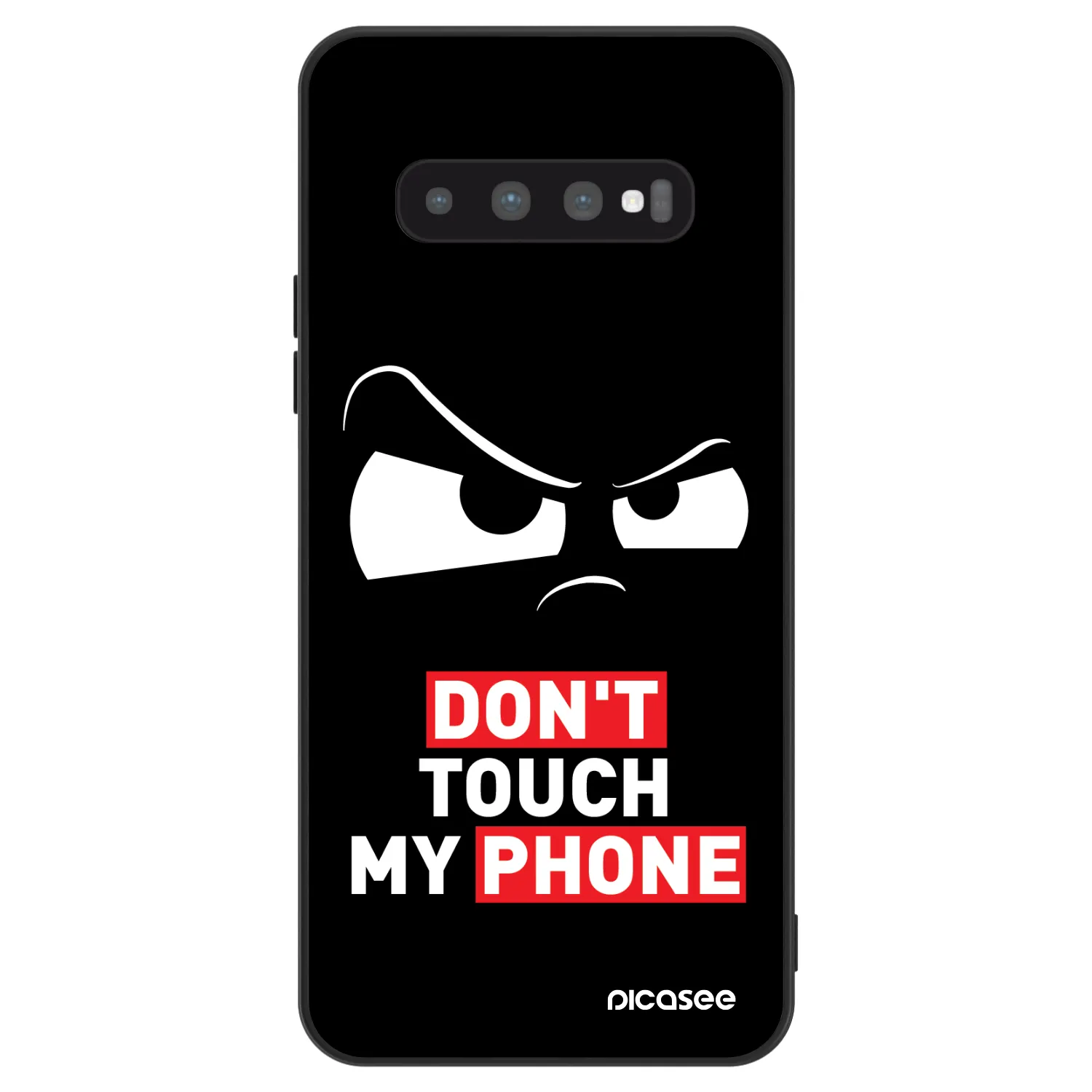 Picasee ULTIMATE CASE pro Samsung Galaxy S10 Plus G975 - Cloudy Eye - Transparent