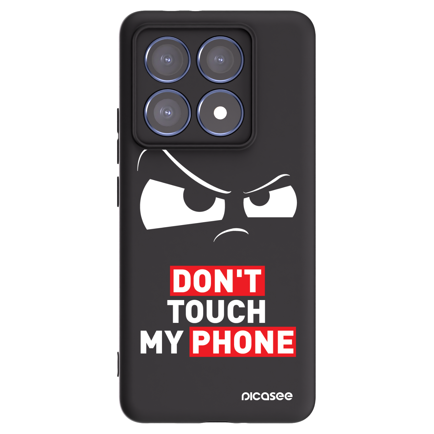 Picasee silikonový černý obal pro Xiaomi 14T Pro - Cloudy Eye - Transparent