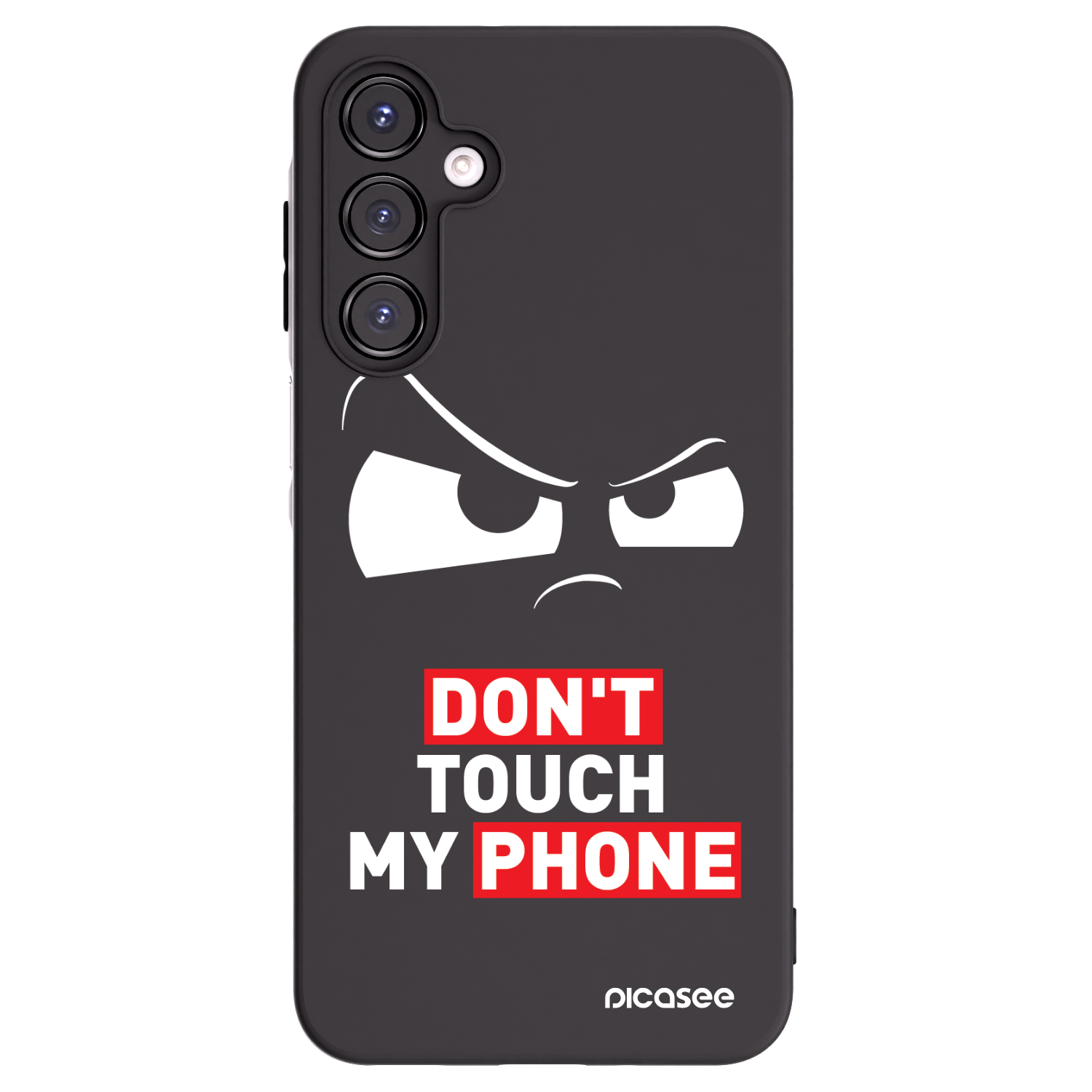 Picasee silikonový černý obal pro Samsung Galaxy A16 5G - Cloudy Eye - Transparent