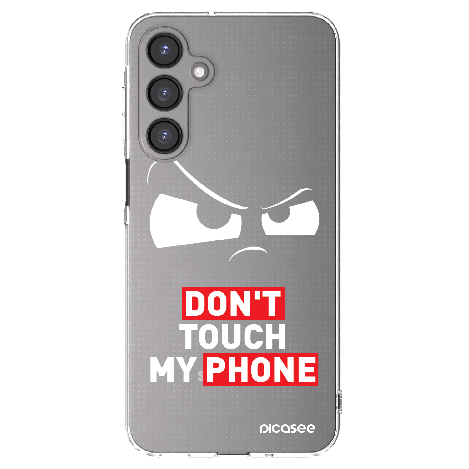 Picasee silikonový průhledný obal pro Samsung Galaxy A16 5G - Cloudy Eye - Transparent